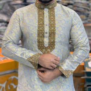 Luxury কাতান পাঞ্জাবি-F-119